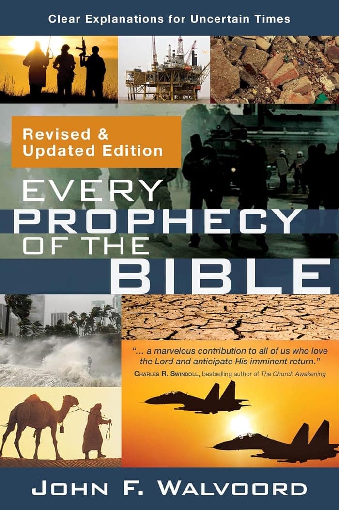 Cover of Every Prophecy of the Bible by John F. Walvoord