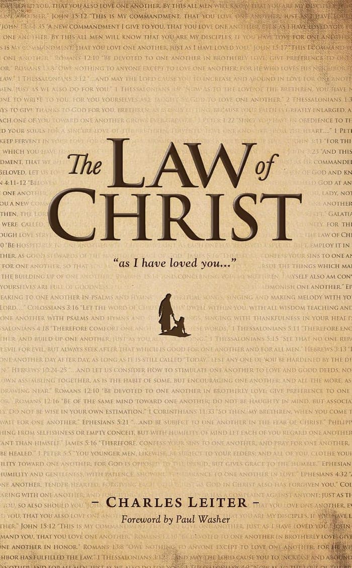 Cover of The Law of Christ by Charles Leiter