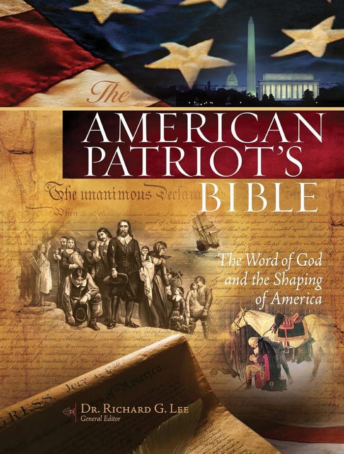 Cover of The American Patriot's Bible, edited by Dr. Richard G. Lee