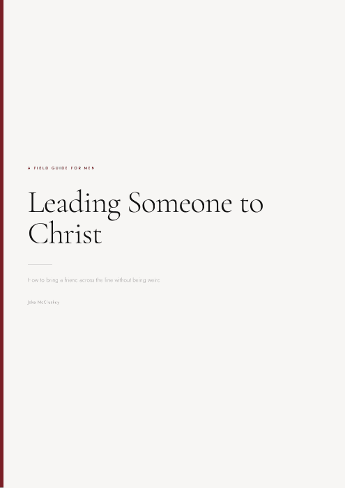 Leading Someone to Christ cover